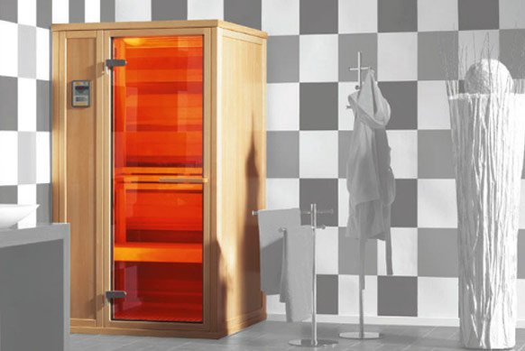 Badezimmersaunen - Eine ideale Lösung für kleine Räume.