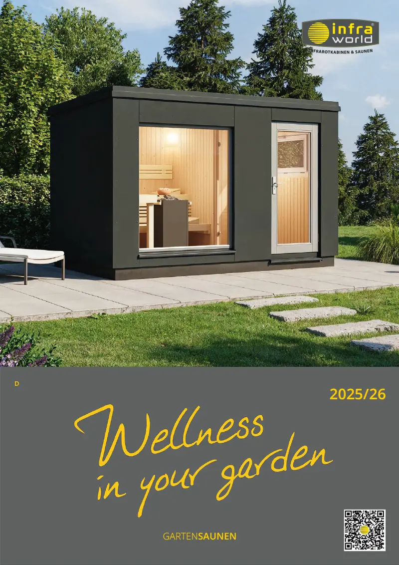 Infraworld Katalog Wellness in your garden 2025/26
