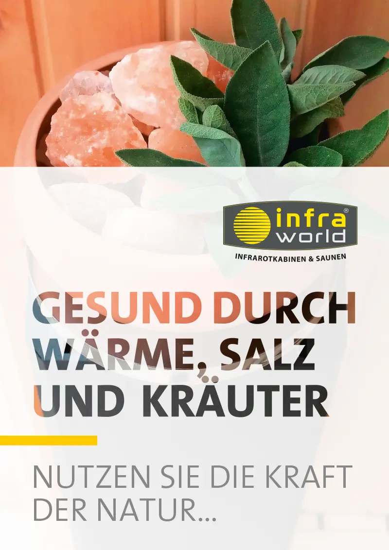 Infraworld Katalog Gesund durch Wärme, Salz und Kräuter