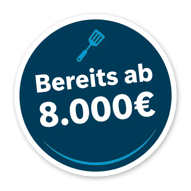 Bereits ab 8000 €
